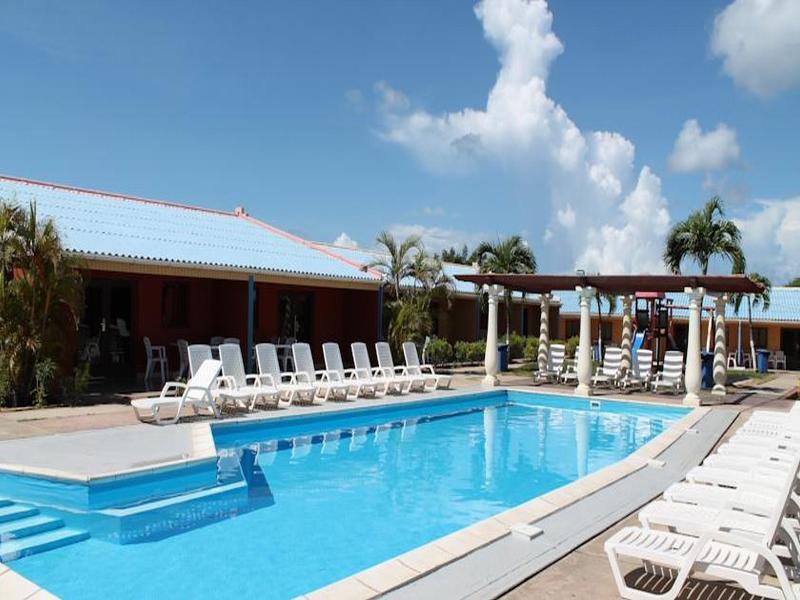 Aruba Blue Village Hotel And Apartments 팜비치 외부 사진